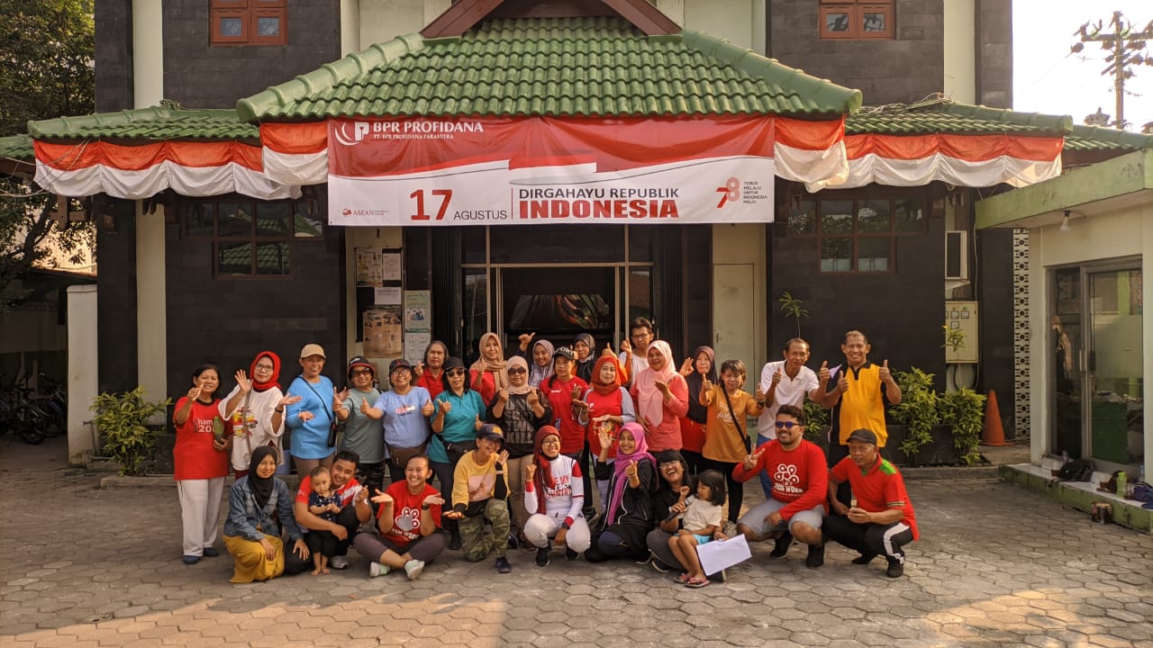 Senam Sehat BPR Profidana Paramitra Agustus 2023